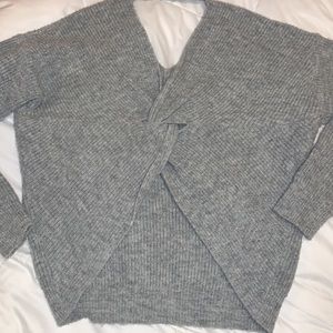 Akira Sweater with Criss Cross Back